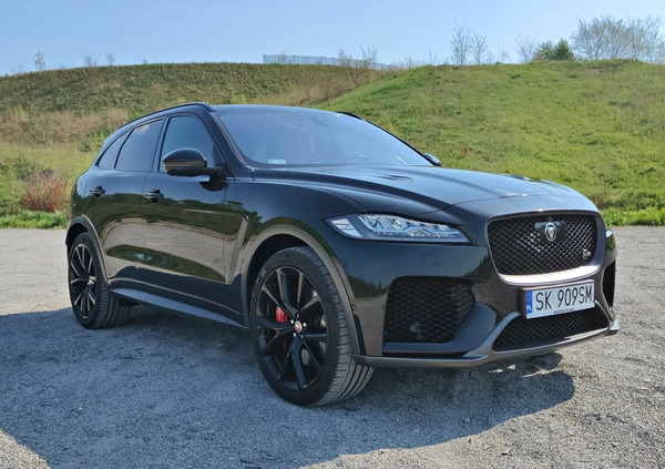 Jaguar F-Pace cena 389998 przebieg: 50000, rok produkcji 2020 z Katowice małe 407